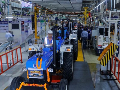 CNH India Rolls Out 800,000th Tractor from Greater Noida Facility