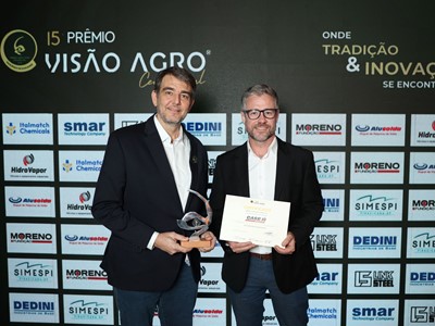 Representantes da Case IH no Pr mio Vis o Agro Centro Sul
