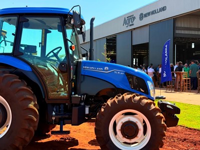New Holland inaugura Centro de Treinamento na Cidade do Agro para capacitar alunos de cursos ligados agricultura
