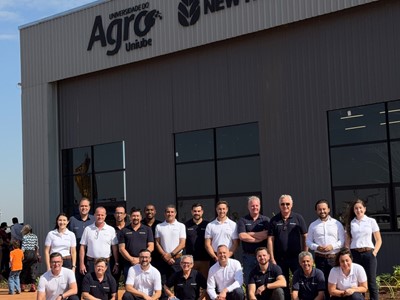 New Holland inaugura Centro de Treinamento na Cidade do Agro para capacitar alunos de cursos ligados agricultura