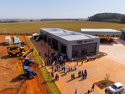 New Holland inaugura Centro de Treinamento na Cidade do Agro para capacitar alunos de cursos ligados agricultura