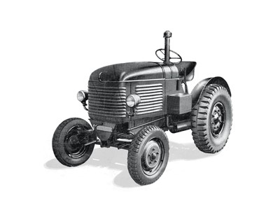 STYER Historical Tractors 15 Series 180 series white background