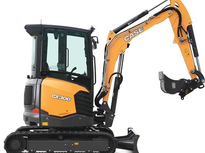 CASE CX30D Mini Excavator