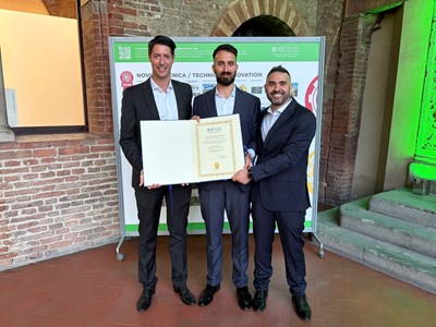 Cerimony Team Case IH Horiz EIMA Technical Evolution Award
