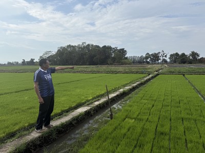 CNH equipment helps Thai rice farmer replace stubble burning Rice Farm