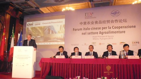 CNH Industrial takes part in China - Italy Agrifood Cooperation Forum