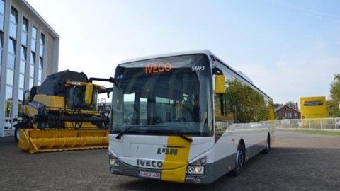 One of the De Lijn Iveco Bus