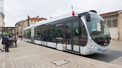An Iveco Bus Crealis Bus in Nancy, France
