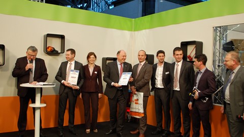 Case IH accept Machine Of The Year 2015 award for Best XL Tractor