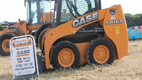 Case Skid Steer Loaders at Car Fest