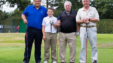 Case Construction Equipment Charity Golf Day. The Winning team.