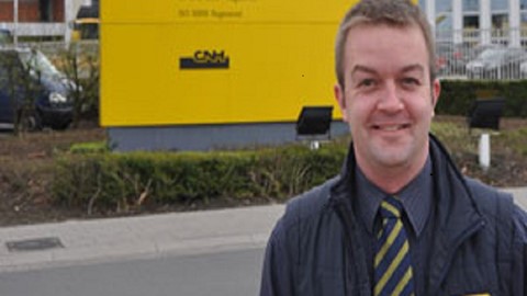 New Holland Agriculture employee Dan Halliday