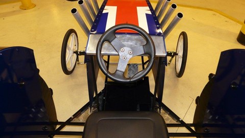 New Holland’s entry to the Red Bull Soapbox Race