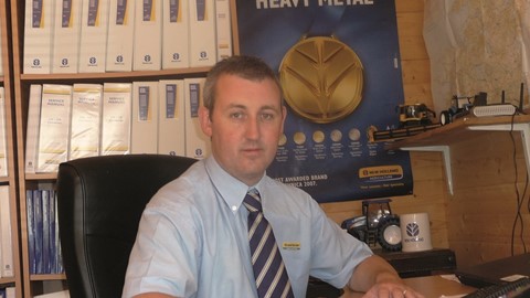 James Carroll New Holland's After Sales Manager for UK and Republic of Ireland