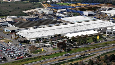 CNH Industrial facility in Curitiba Brazil