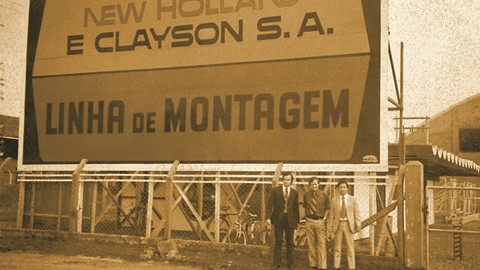 Historical image from the original Curitiba plant in the 1970s