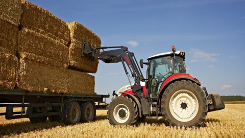 Steyr Multi 4115 Front Loader