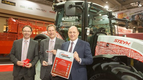 Steyr Management: Christian Bauer, Matthew Foster, and Andreas Klauser