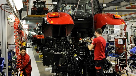 The production line at St Valentin in Austria