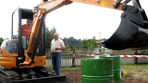 Case Rodeo Waldorf, Germany with BWA with a CX35B