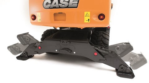Case Wheeled Excavator