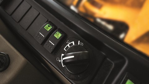 Case Wheeled Excavator Cabin