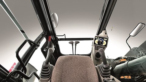 Case Wheeled Excavator Cabin