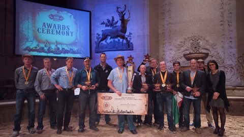 Case Rodeo all Winner Janne Leppänen from Finland at the final in Paris