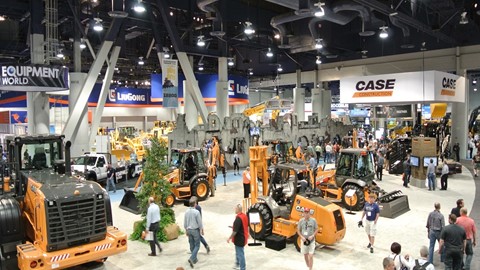 CASE stand at the 2014 edition of Conexpo recreated a feeling of the Tomahawk customer centre in the heart of Las Vegas