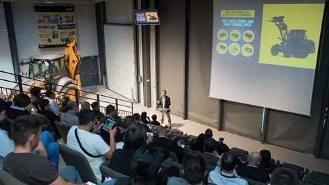 Alain De Nanteuil Presentation of New Case F Series Compact Wheel Loader