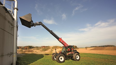 Farmall at full extension