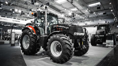 Puma CVX Platinum on the Agritechnica Stand