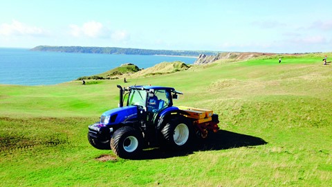 The T6 at Pennard Gold Club in Scotland