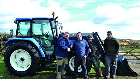 L-R Scott Mitchell, Ben Best C&O, Jeff (Scott’s dad), Sam (Scott’s son).