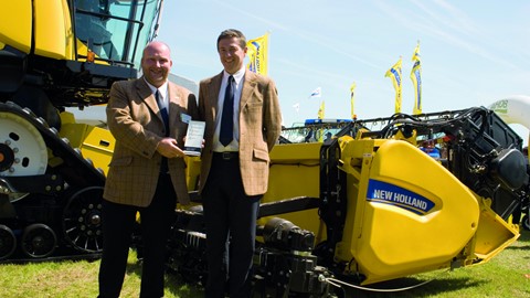 New Holland Dual Stream header wins IMMA Gold award