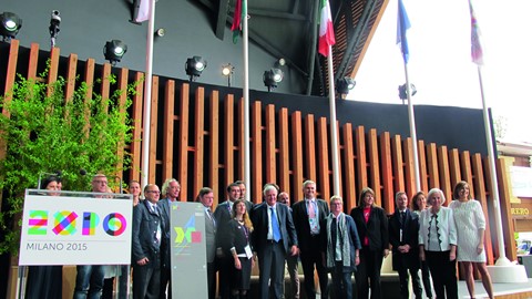 The New Holland pavilion at EXPO: leader in sustainable design and construction