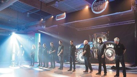 Basildon rocks to heavy metal at New Holland T7 tractor launch