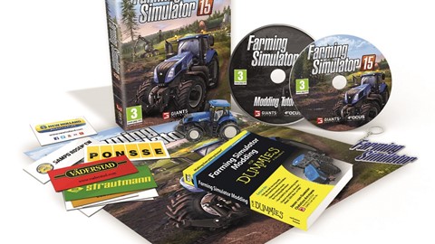 A full range of New Holland Agriculture equipment is featured in the Farming Simulator 15 computer game