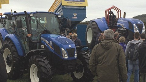 New Holland attracted the crowds at the Irish Ploughing Championships