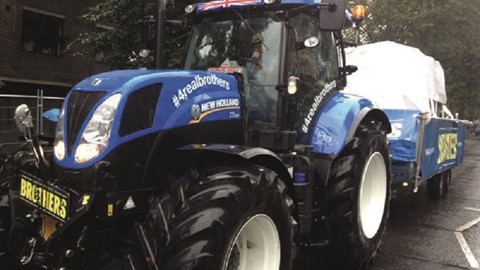 New Holland T7.200 tractor joins Notting Hill carnival parade