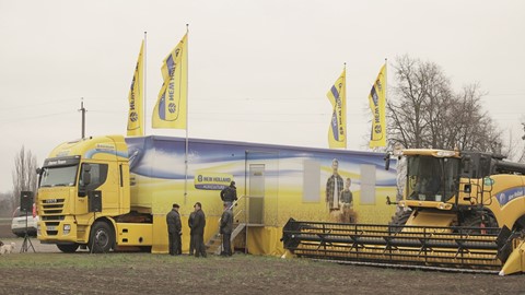 New Holland Ukraine and Moldova Demo Tour across Ukraine