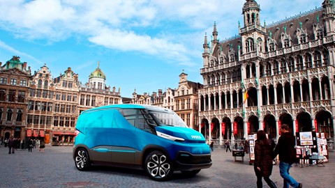 The Iveco Vision van concept from CNH Industrial