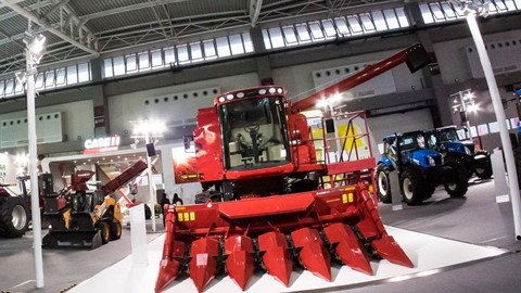 CNH Industrial brands Case IH, Case Construction and New Holland Agriculture at CIAME 2015 trade show in China