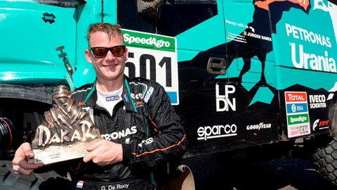 Gerard de Rooy wins first place at Dakar 2016