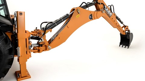 CASE offers choice of boom and loader arm on industry-leading 580ST backhoe loader