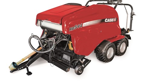 Case IH RB 544 Fixed Chamber Round Baler SilagePack