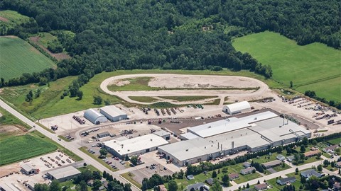 The New Holland Agriculture facility in St. Nazianz, Wisconsin