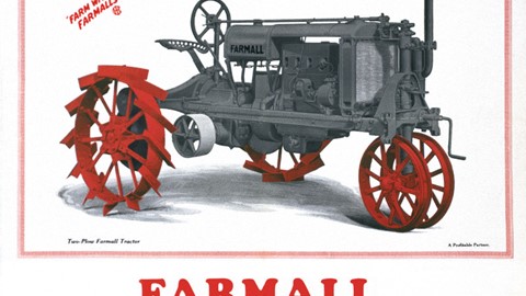 In 1924, the legendary Farmall tractor is launched