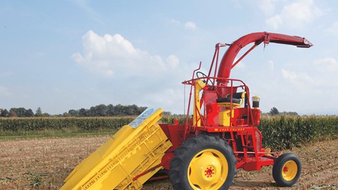 In 1961 New Holland developed the first self-propelled forage harvester