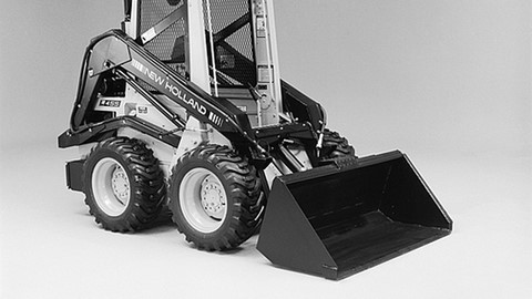 New Holland produces its first Skid Steer Loader in 1972